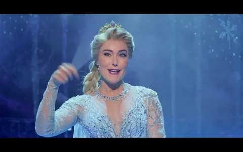 Preview image from the published Disney's Frozen the Musical commercial